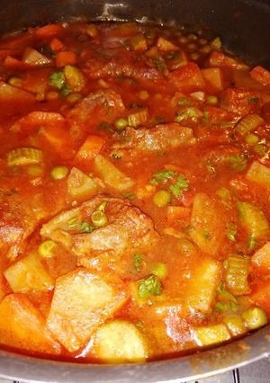 صورة لوصفة تورلي باللحمة 😋