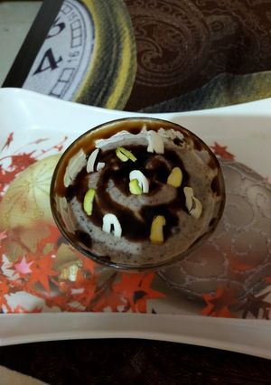 A picture of Yummy Chocolate shrikhand.