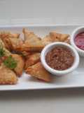 One bite samosa