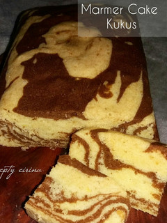 Foto resep Marmer cake kukus mix moka