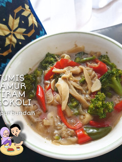 Foto resep Tumis Jamur Tiram Brokoli