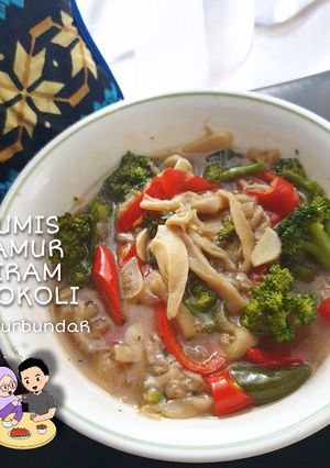 Foto resep Tumis Jamur Tiram Brokoli