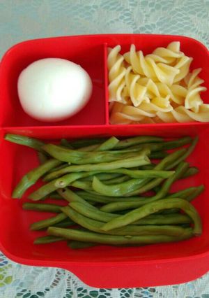 Foto resep Diet ala desi (buncis, fussili, telor)