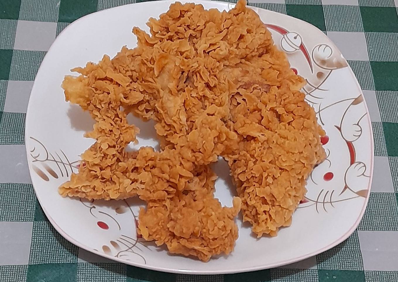 Fried chicken crispy