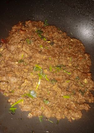 A picture of Instant bhuna qeema.