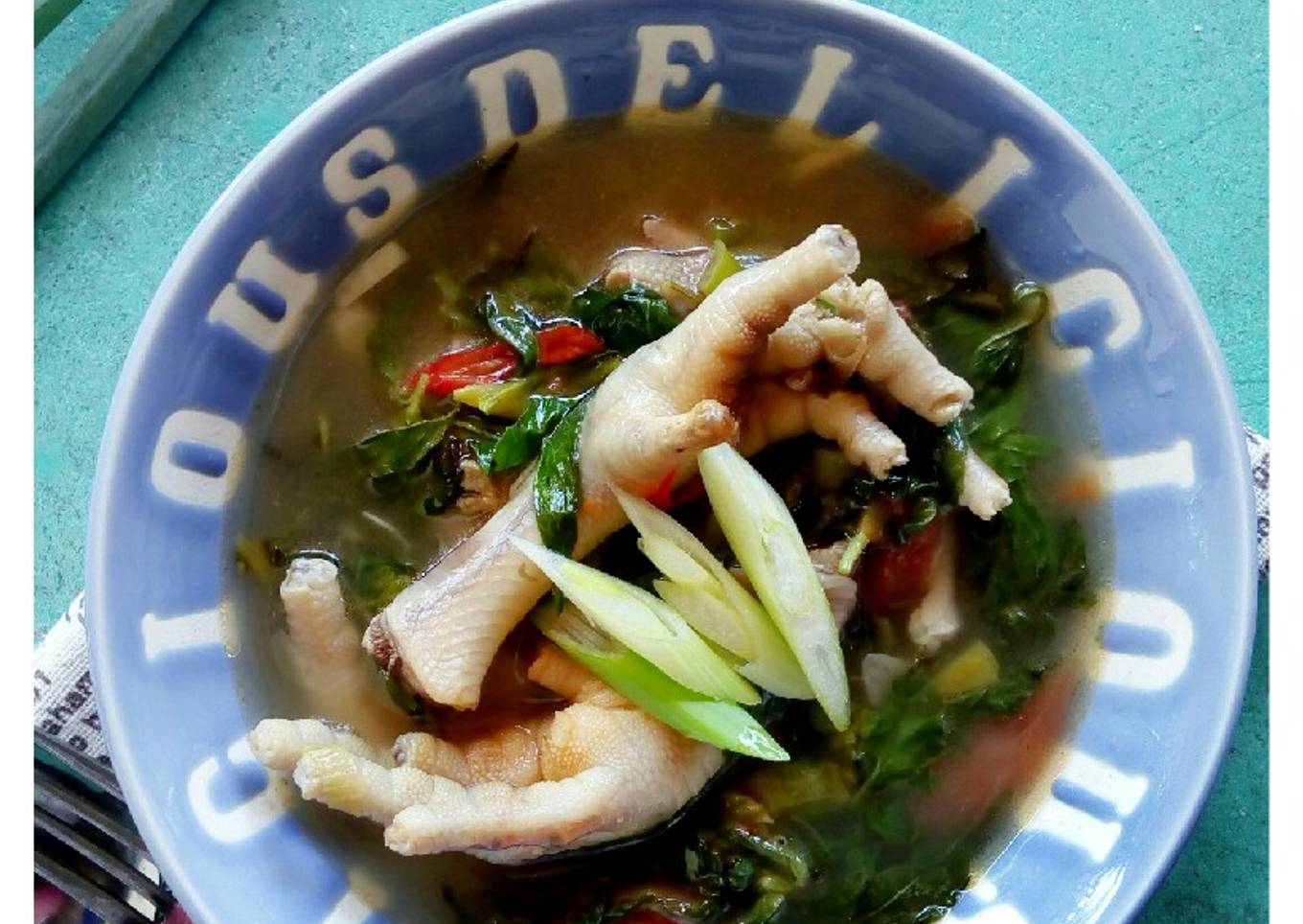 Sop Ceker Kemangi