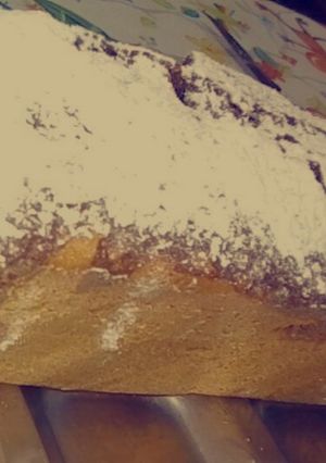 Una foto de Budín marmolado👍☕🍫