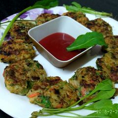 Spinach tikka A picture of Spinach tikka.