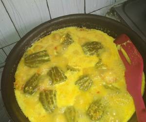 Mudah Cepat Memasak Paria isi tahu kuah santan simple Enak dan Sehat