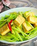 芹菜豆腐/素家常菜