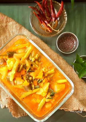 সাম্বার ডাল (sambhar dal recipe in bengali) রেসিপির প্রধান ছবি