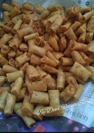 Foto resep Lumpia mini isi abon sapi
