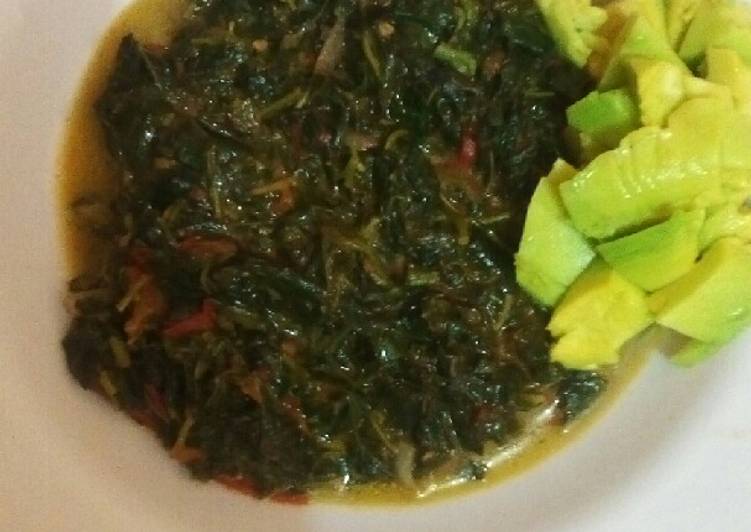 Mchicha and spinach # 4weeks challenge #charity recipe#