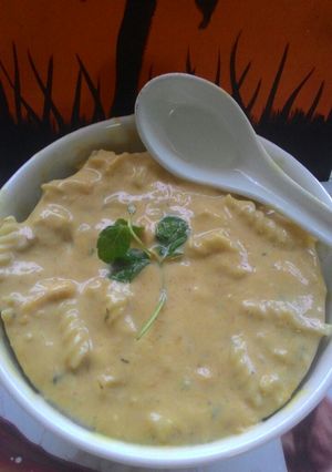 A picture of Sunshine Mango Mint Pasta.
