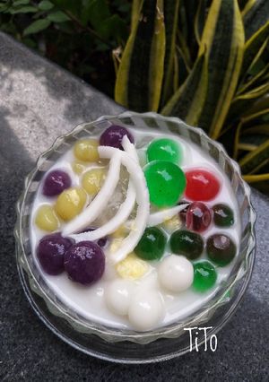Hình của món Chè đảo ngọc.