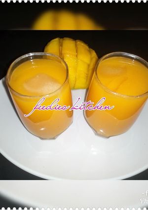 A picture of Mango drink.