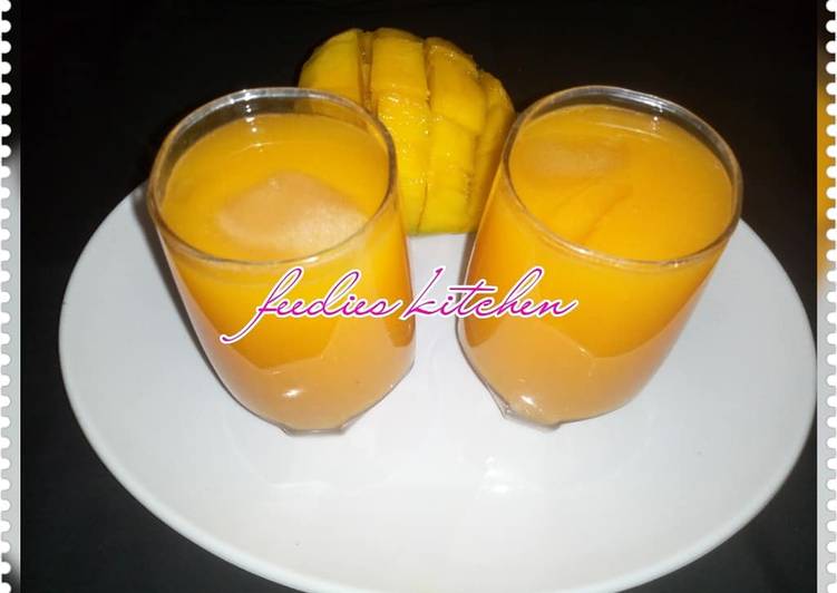 Easiest Way to Make Awsome Mango drink Cooking Basics for Beginners