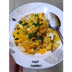 A picture of Crispy Egg Fried Rice for Crunchy Lovers | Fully Tummies.