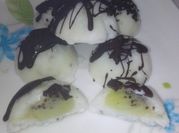 Una foto de postre de chocolate nube