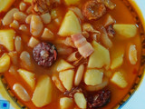 Fabada (con patatas) al gusto
