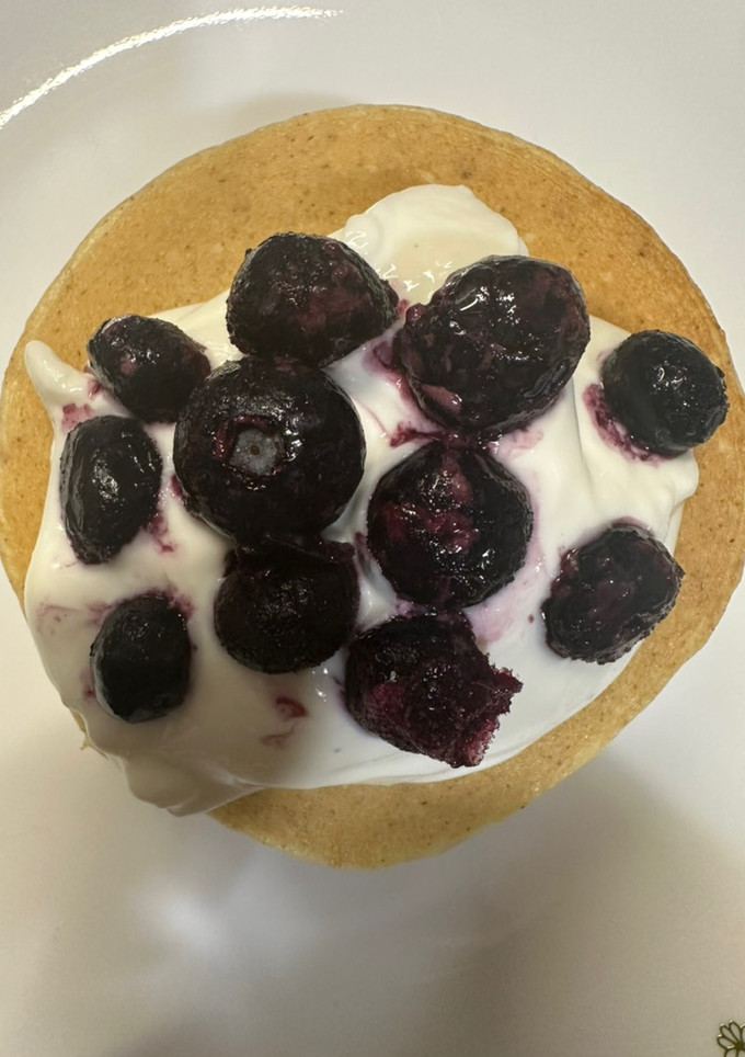 Una foto de Pancakes harina de almendras