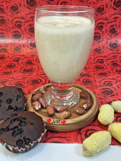 عکسی از دستور اسموتی کره بادام زمینی 😋