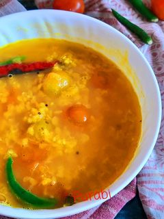 চেরি টমেটো মসুর ডালের স্যুপ(Cherry tomato masoor daler soup recipe in Bengali) রেসিপির প্রধান ছবি