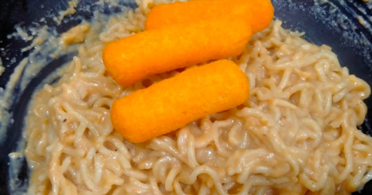 Resep 33. Mie Goreng Mac n Cheese oleh Nia Bakabu Cookpad