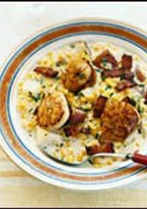 A picture of M.D.'s Scallop Chowder.