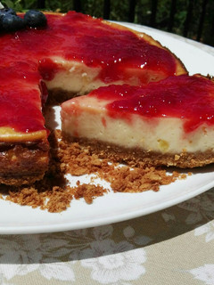 Una foto de Tarta de queso muy fácil