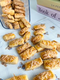 Foto resep Premium Kaastangel Super Cheesy Renyah