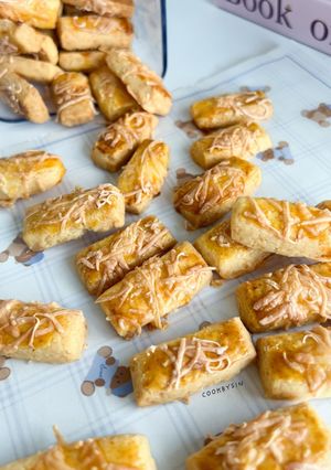 Foto resep Premium Kaastangel Super Cheesy Renyah