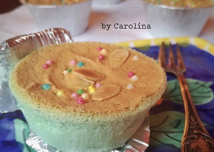 Mini Vanilla Chiffon Cake (Putih Telur)