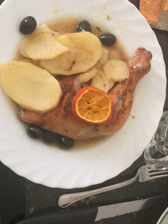 Una foto de Pollo a la resaca