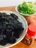 Tazón de carne negra yakuzen Plato de medicina tradicional Asiático🇺🇾🇯🇵薬膳黒い牛丼