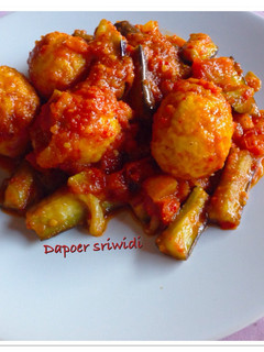 Foto resep Sambal terong dan telur