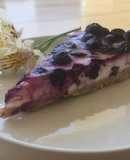 Cheesecake de lima y arándanos
