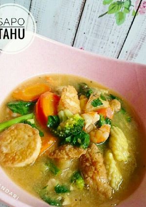 Foto resep Sapo Tahu Non MSG