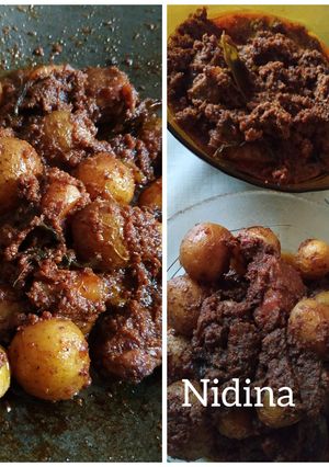 Foto resep Rendang (banyak) kentang ala nidina