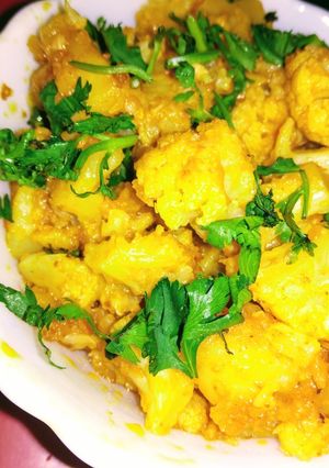 A picture of Gobhi aloo Sabzi.