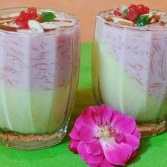 A picture of Rosy Sewaiya custard panna cotta.