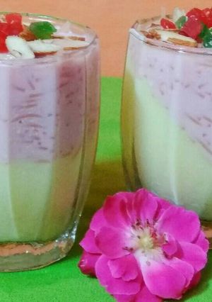 A picture of Rosy Sewaiya custard panna cotta.