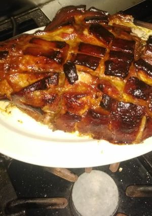Una foto de Pernil de Cerdo