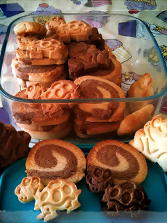 Una foto de Galletitas de mantequilla y chocolate