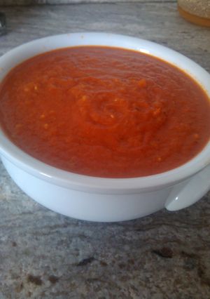 Una foto de Tomate frito especiado