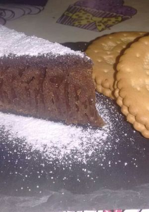 Una foto de Bizcocho de galletas principe