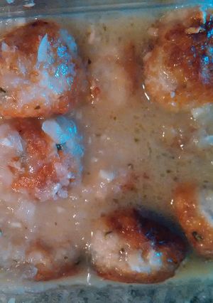 Una foto de Albondigas en salsa