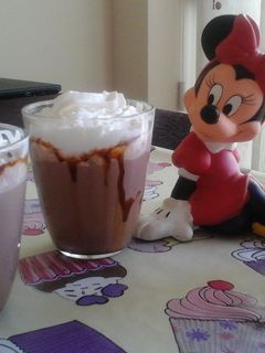 Una foto de Batido de chocolate