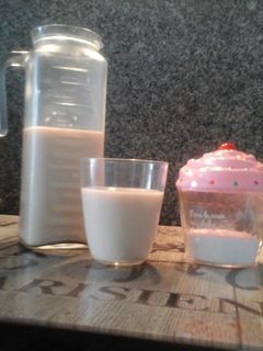 Una foto de Leche preparada