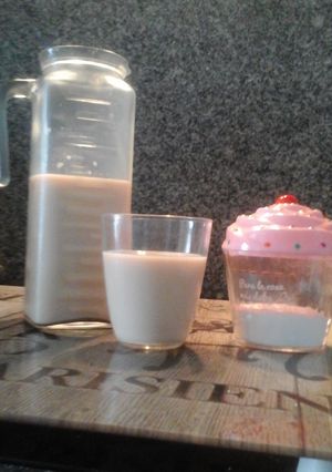 Una foto de Leche preparada